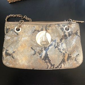 DKNY leather shoulder bag